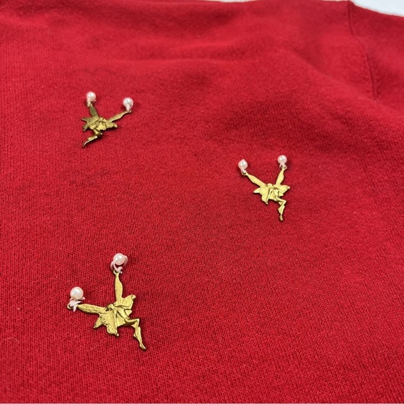 Vintage 80s Olympics Sweatshirt JcPenney XXL Red Dragon Patch Rare Unique USA - Picture 7 of 12